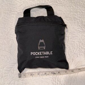 Uniqlo pocketable 2-way backpack Fanny pack